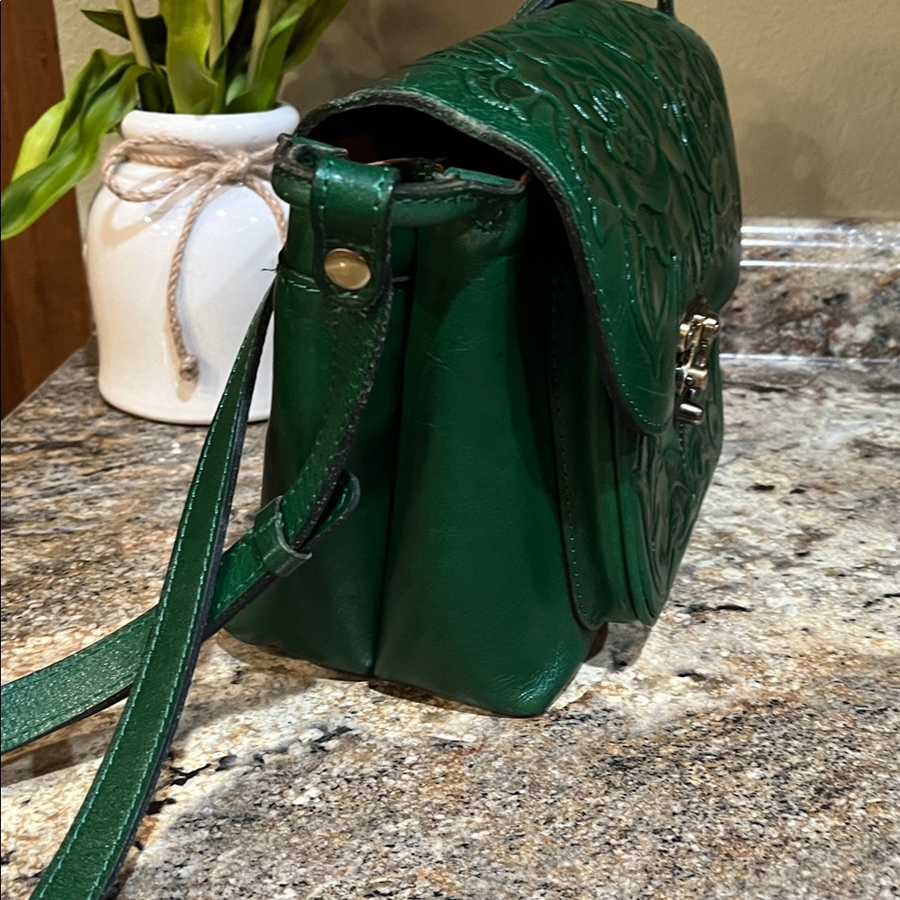 Patricia Nash EUC Leandra Square Flap Crossbody - Picture 4 of 8
